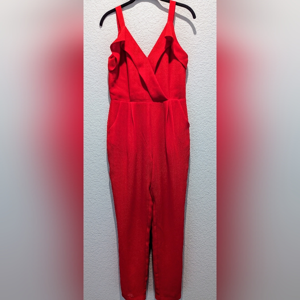 Adelyn Rae Ruffled Jumpsuit - Picture 6 of 6